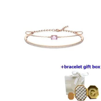 Высококачественный роскошный женский браслет из двухслойного розового золота sugar, подчеркивающий темперамент, красивый и трогательный, бесплатная доставка